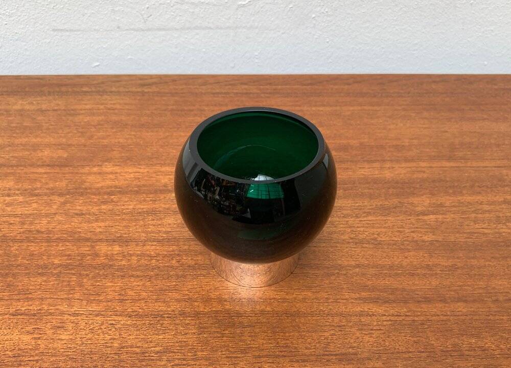 Mid-century modern German space-age glass balls by Quist, 1960s, set of 3