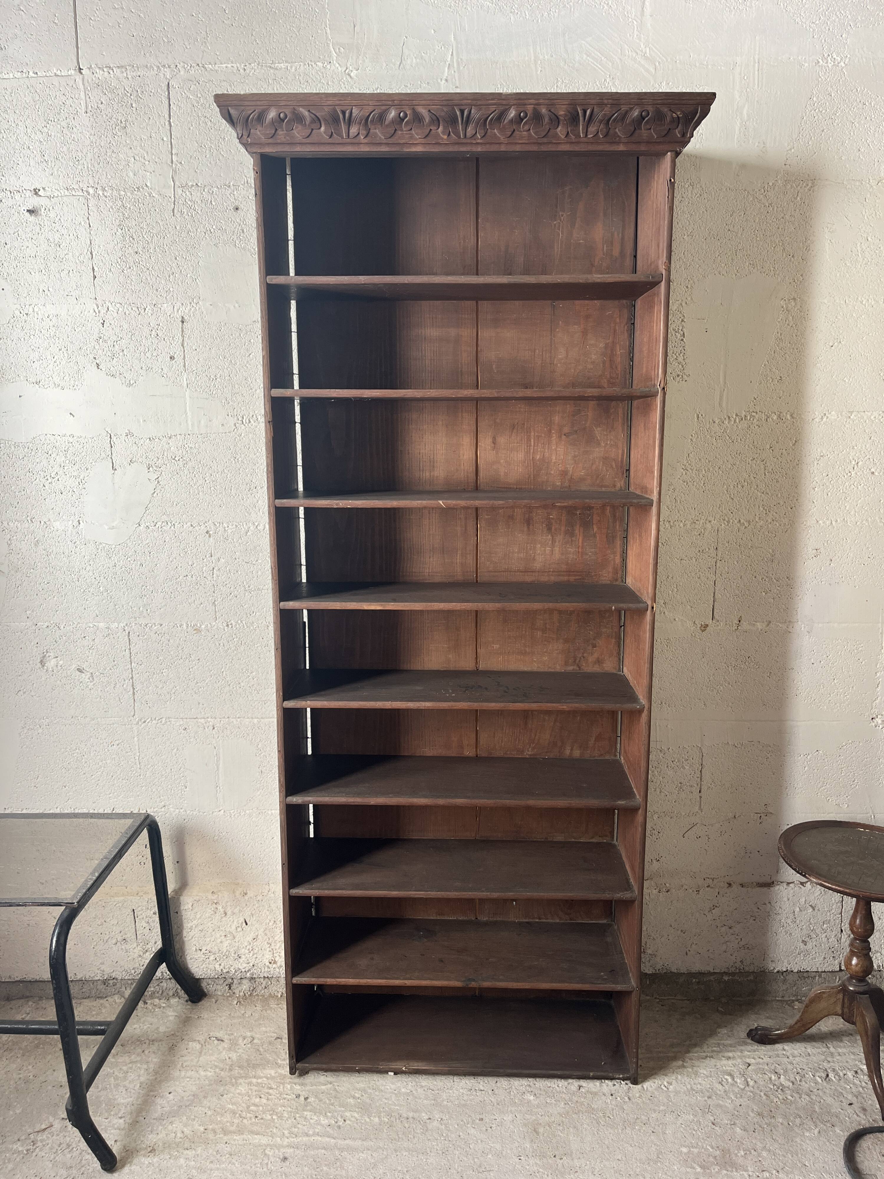 Oak bookcase