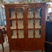 Louis XV Marquetry Display Case