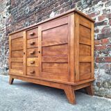 Buffet René Gabriel, furniture reconstruction known as that of the disaster victims.