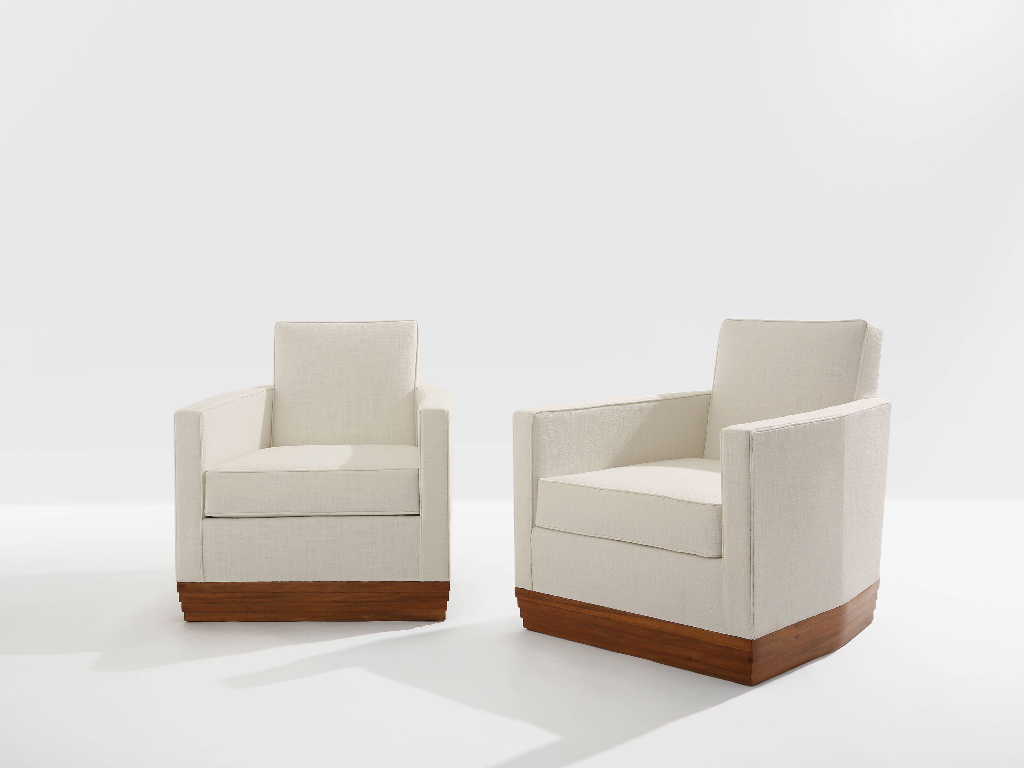 Paire de fauteuils D.I.M. René Joubert & Philippe 1930