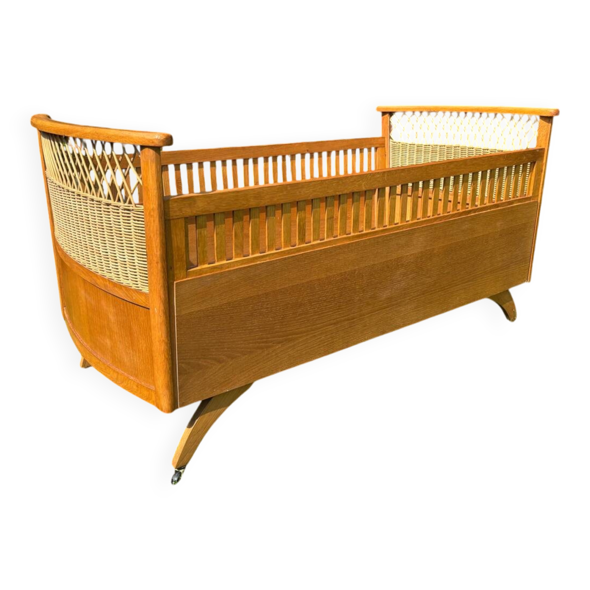 Vintage baby cot