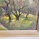 Old lithograph - Landscape Riviera Mediterranean Eze - A. Marc