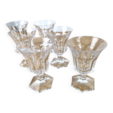 Set of 6 Villeroy & Boch SAAS crystal glasses – red wine glasses model