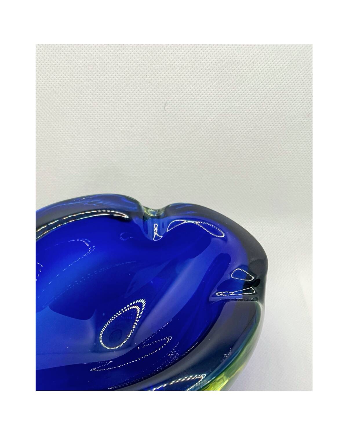 Murano glass trinket tray