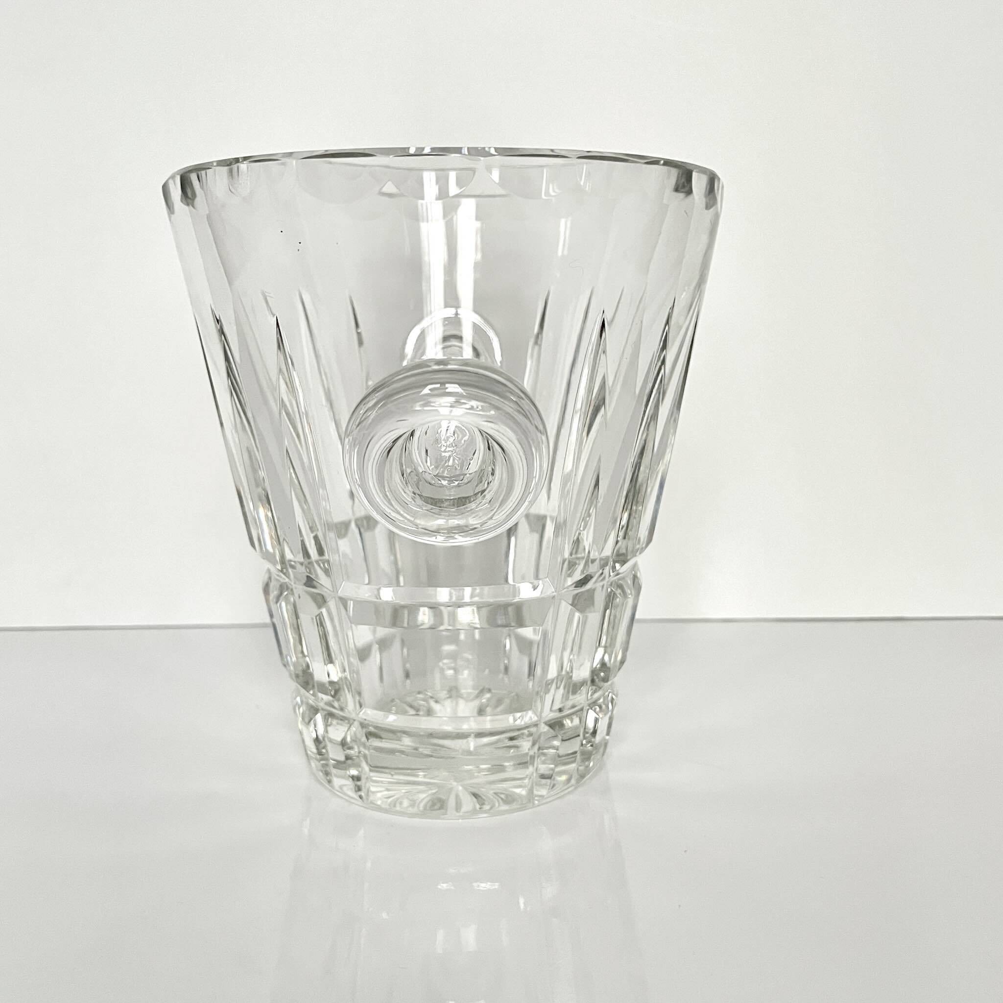Saint-Louis Crystal Ice Bucket | Manhattan | Second half of the 20th century