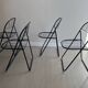 Vintage folding chairs Aland by Niels Gammelgaard