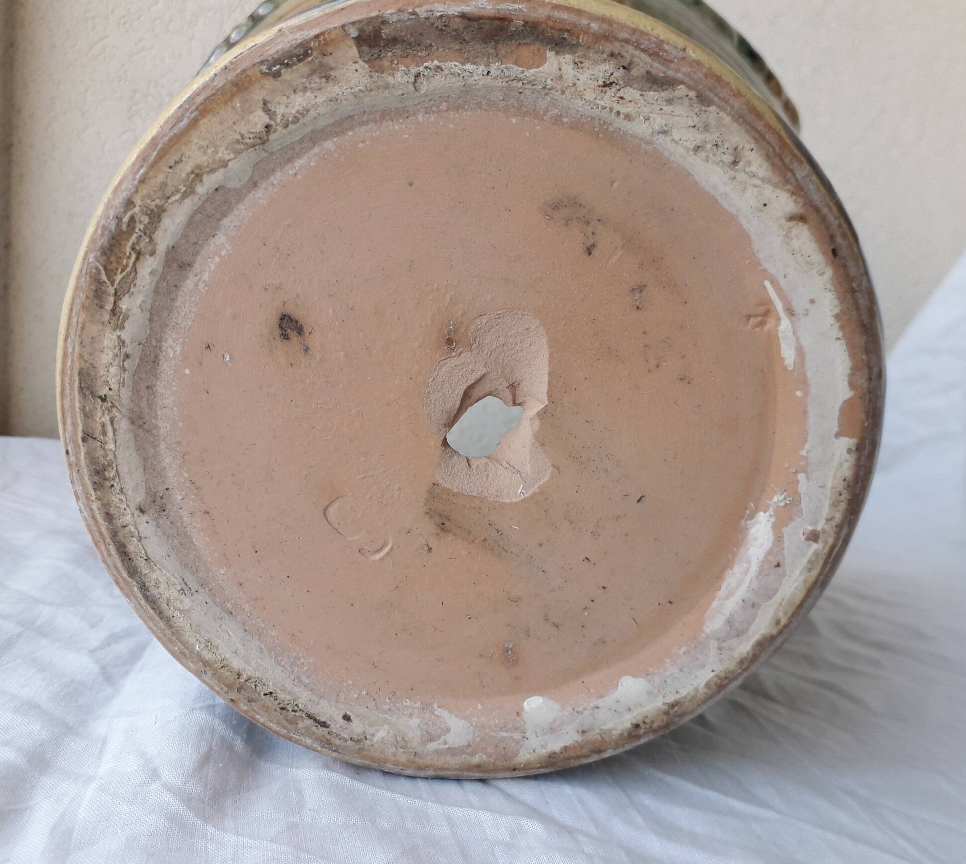 Terracotta flowerpot