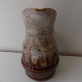 Stoneware pitcher (REVOL) numbered