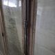 Old solid oak window from the early 20th century.