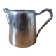 Vintage silver metal milk jug, creamer