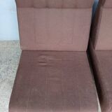 Pair of designer fireside chairs ep 1970