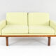 Eric merthen scandinavian modern tornado sofa 2-seater for ire möbler sweden 60s