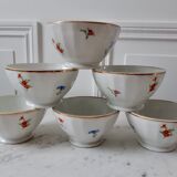 Set of 6 bowls 50s