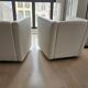 Fauteuils cuir pivotant Roche Bobois