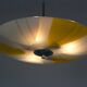 Mid-Century Czech Glass Pendant Lamps with Colorful Decor, 1970s, Set of 6