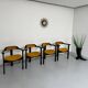 4 chairs model Expo 68 designed by Robert Haussmann, 1960s vintage.