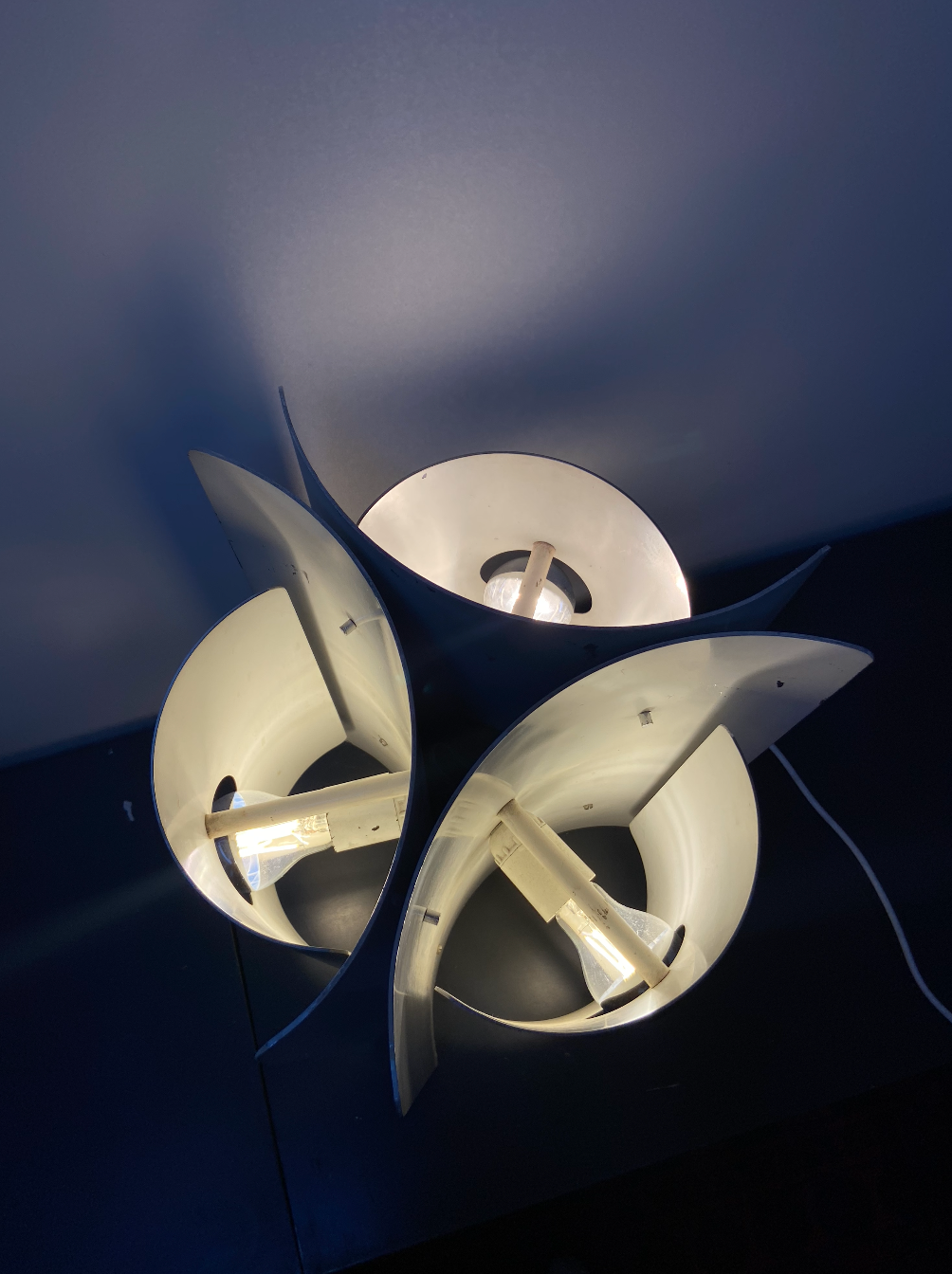 Italian 3-burner lamp 1970