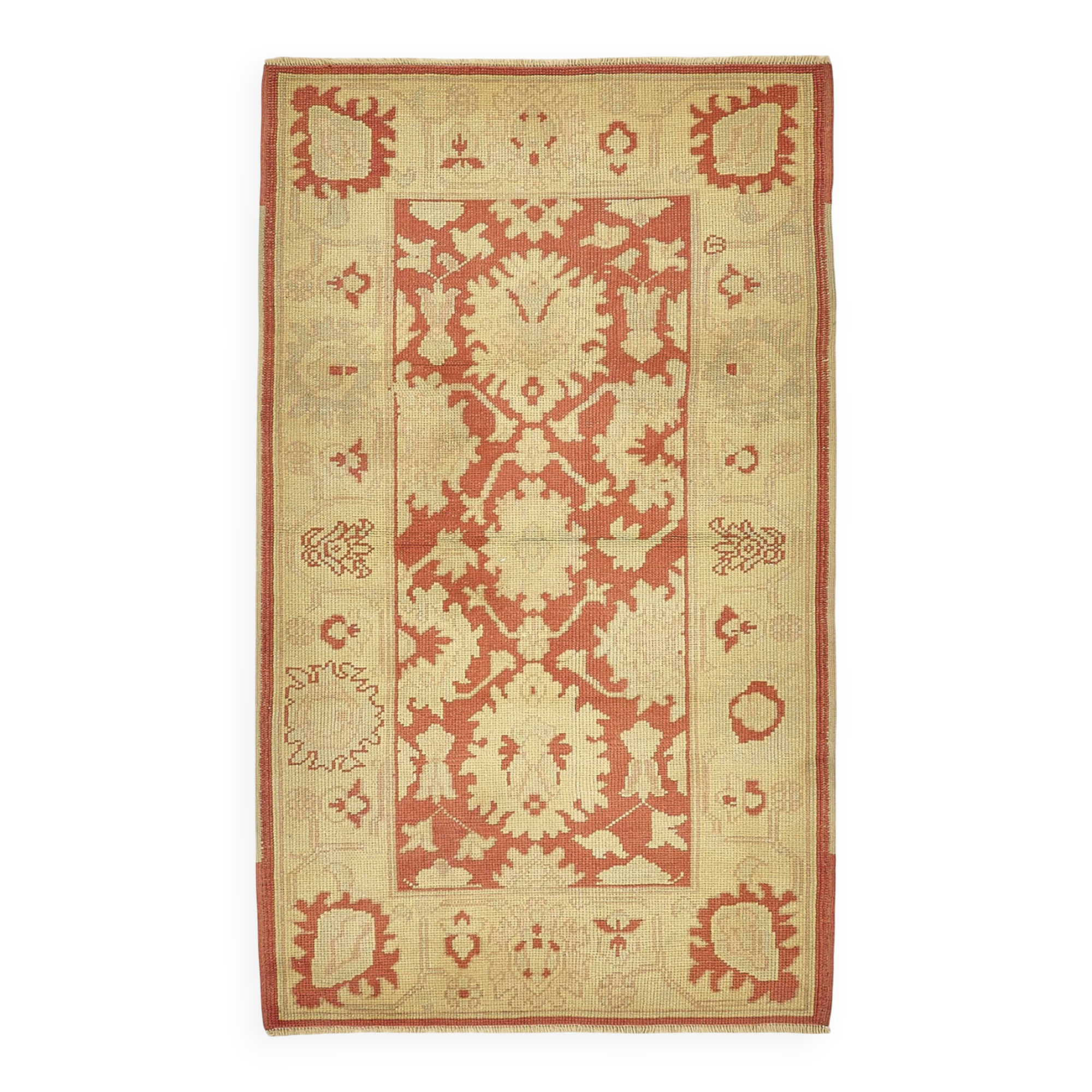 Turkish Vintage Anatolian Rug 91 cm x 152 cm