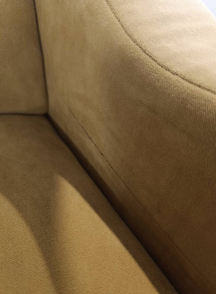 Fauteuil Senior par Marco Zanuso pour Arflex, velours camel