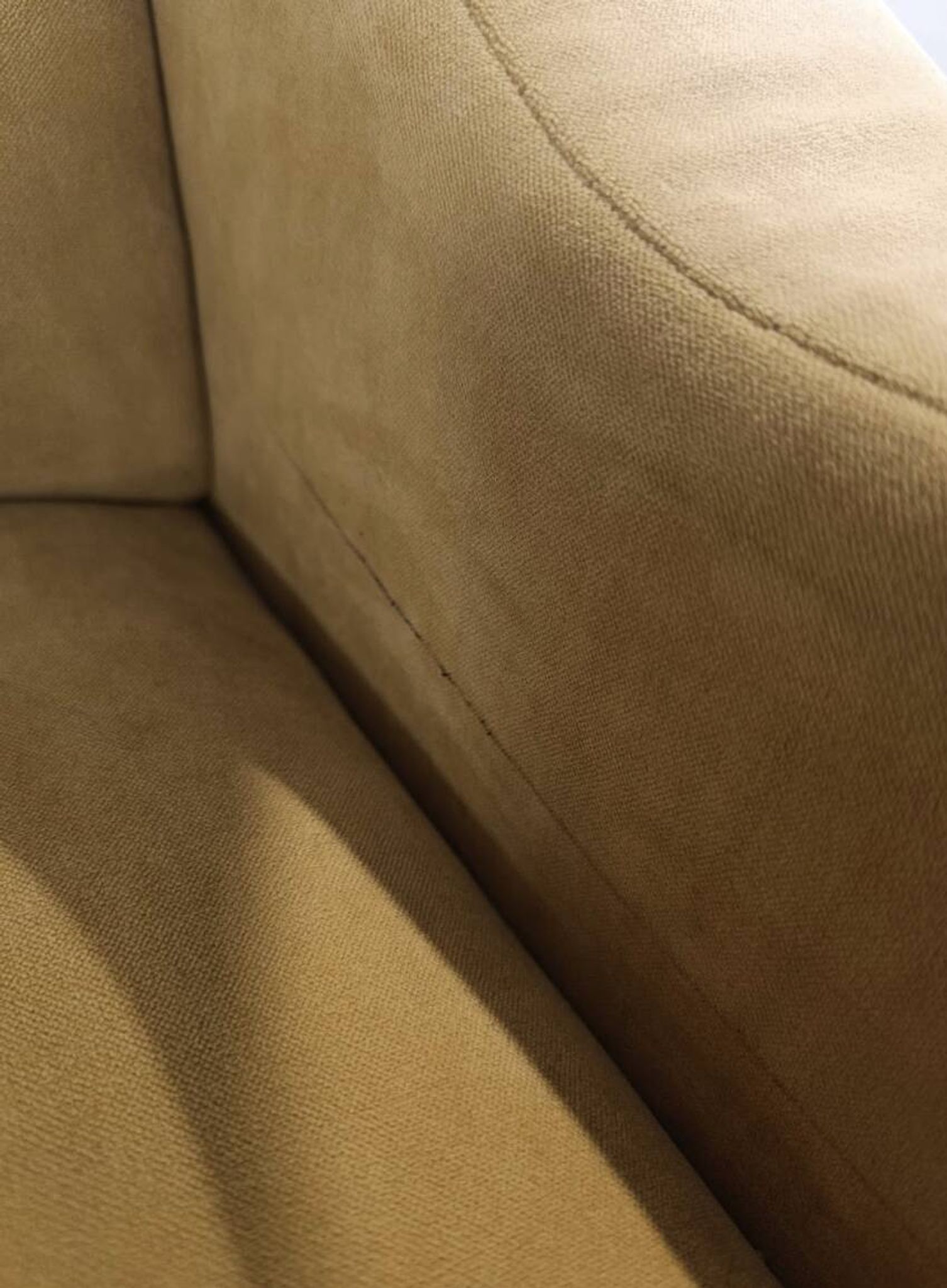 Senior armchair by Marco Zanuso for Arflex, camel velvet