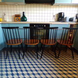 Set 4 Fanett chairs by Ilmari Tapiovaara