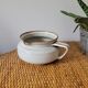 Stoneware sauce boat Manufacure Mongolfier France