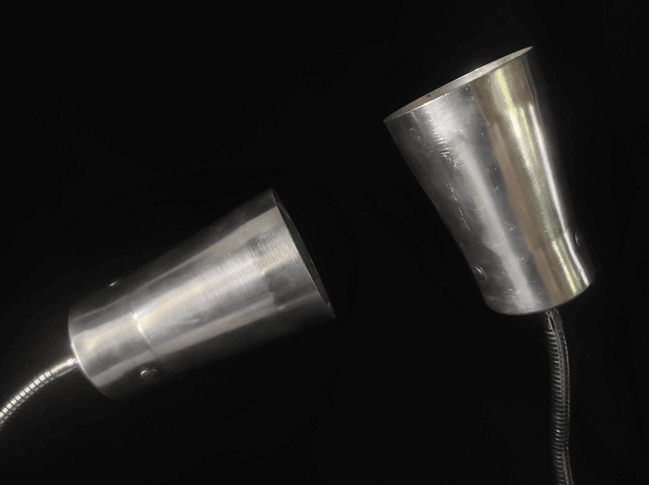 Vintage boarding bedside lamps