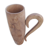Vase vintage en bois