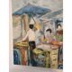Oil on canvas by Mr. Porte