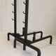 Bronze cast iron firewood fireplace accessory andier spit grill