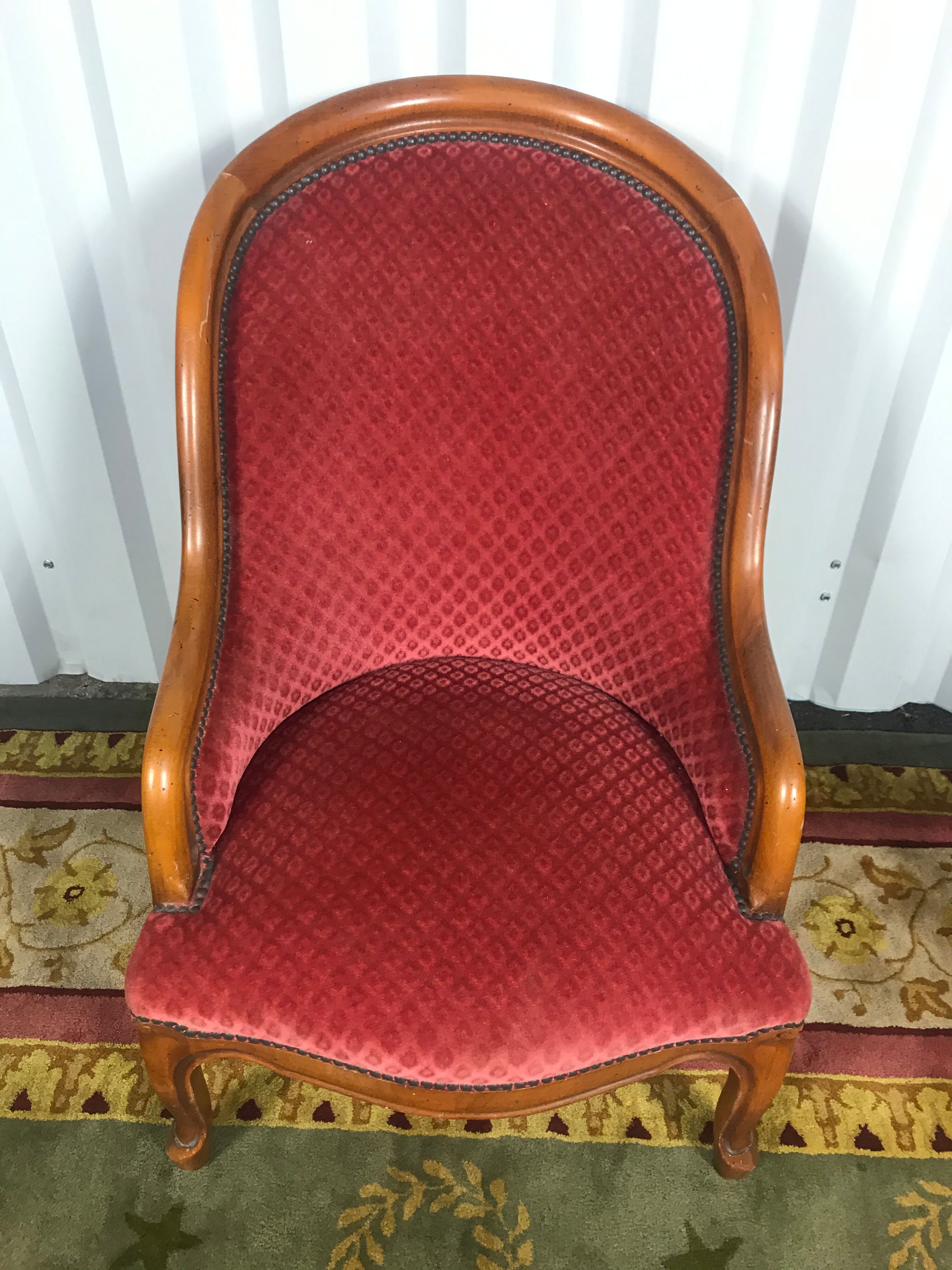 Fauteuil gondole Louis XV