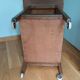 Formica and wood dessert table on wheels