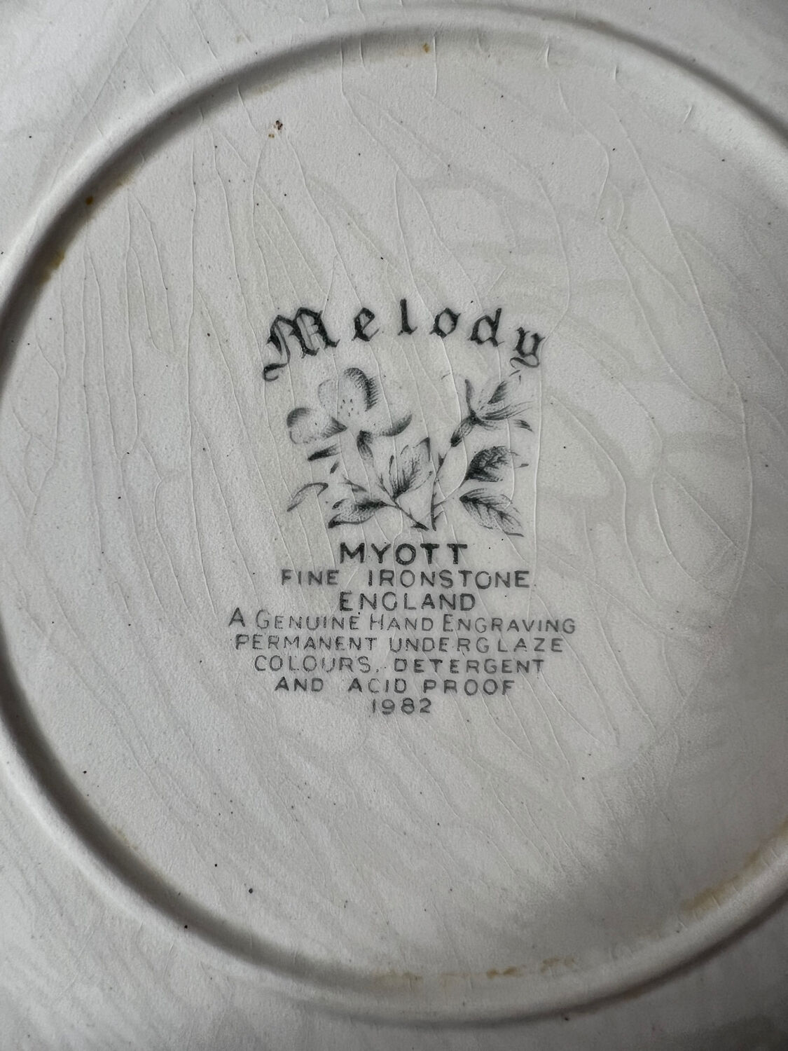 Melody dinner plate