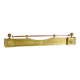 Barre , devanture de cheminée en bronze