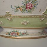 Hand-decorated G. Deruta vase, 1970s