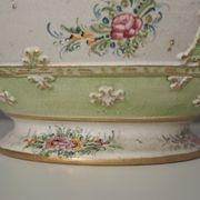 Hand-decorated G. Deruta vase, 1970s