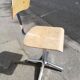 Chaise de bureau réglable pied chrome