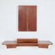 Danish Mid-Century Modern Wall Console with mirror by Frode Holm for Illums