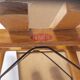 Vintage wooden sled La Hutte - 85 cm - 70s