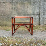 Bamboo sofa end