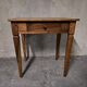 Writing table in walnut, 18th century, provincial work.