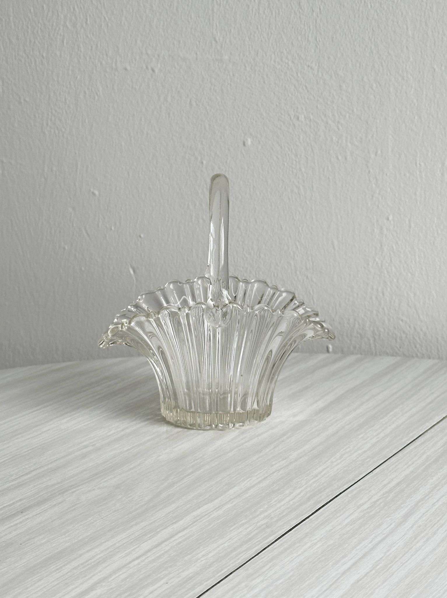 Petit panier en verre