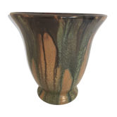 Vase grès flammé art nouveau faïencerie de bouffioulx 9517