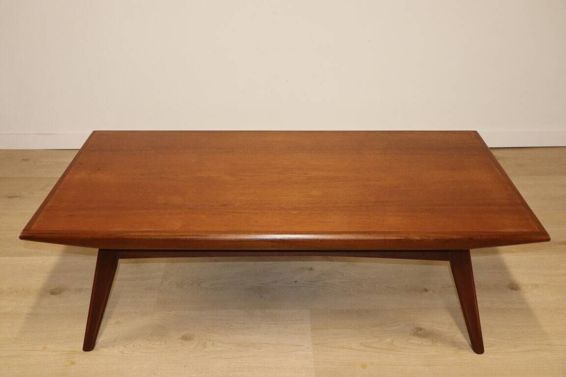 Scandinavian teak coffee table, 1960