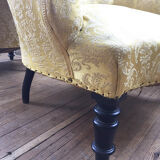 Yellow Napoleon Toad armchairs