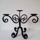 Vintage wrought iron chandelier