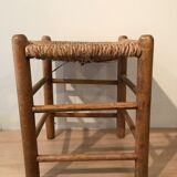 Light wooden stool