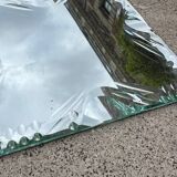 Beveled mirror glass - knife holders, bottle coasters
