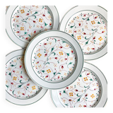 Dessert plates Creil Montereau 40's